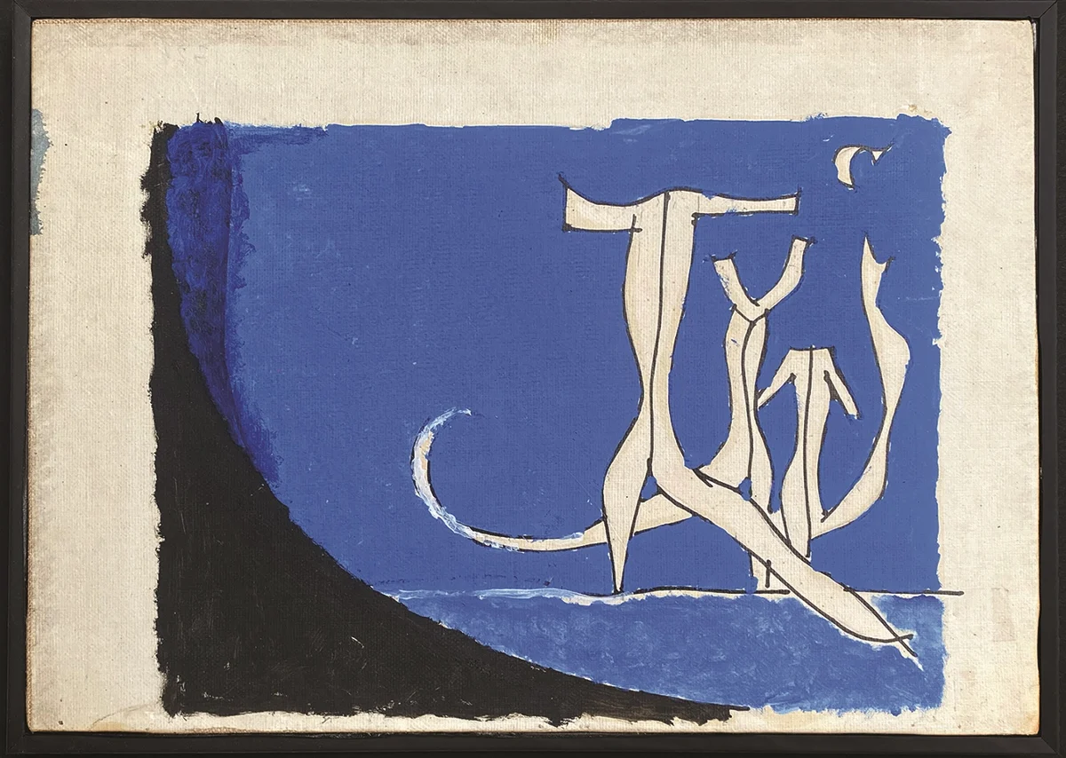 I disegni di Osvaldo Licini, dove la linea tra sacro e sensuale diventa sottile