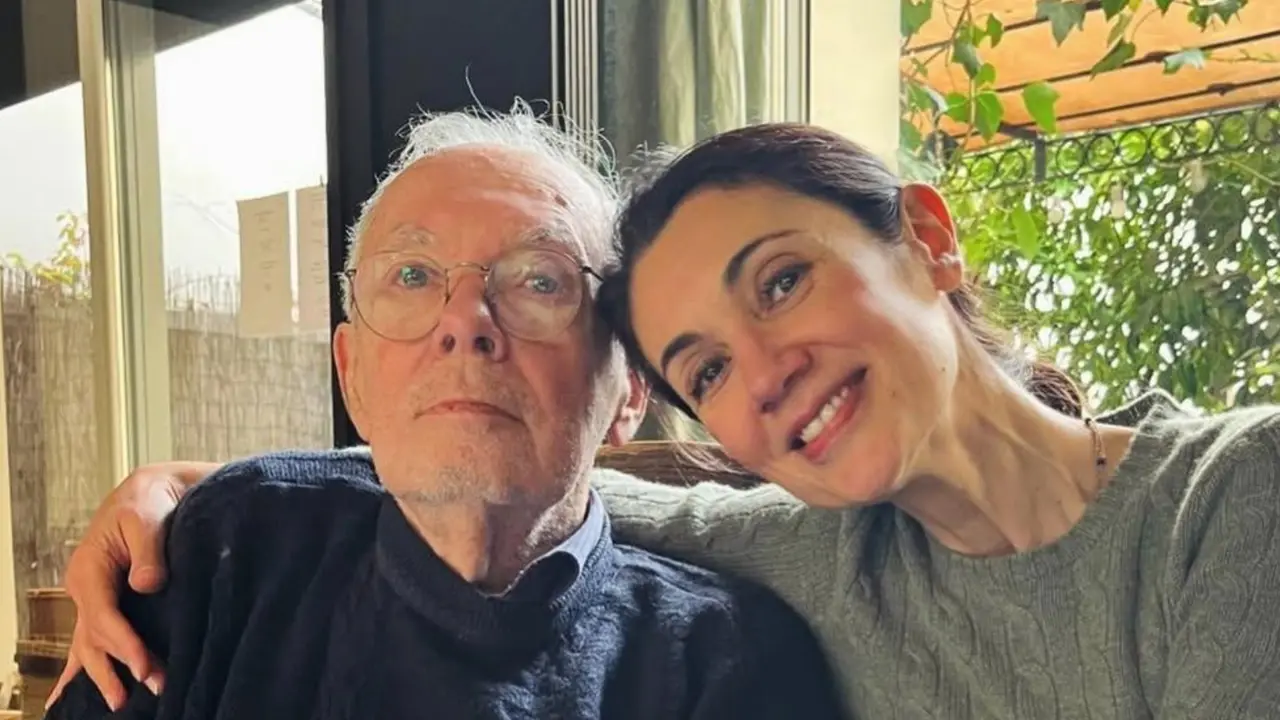 Csaba Dalla Zorza con il padre