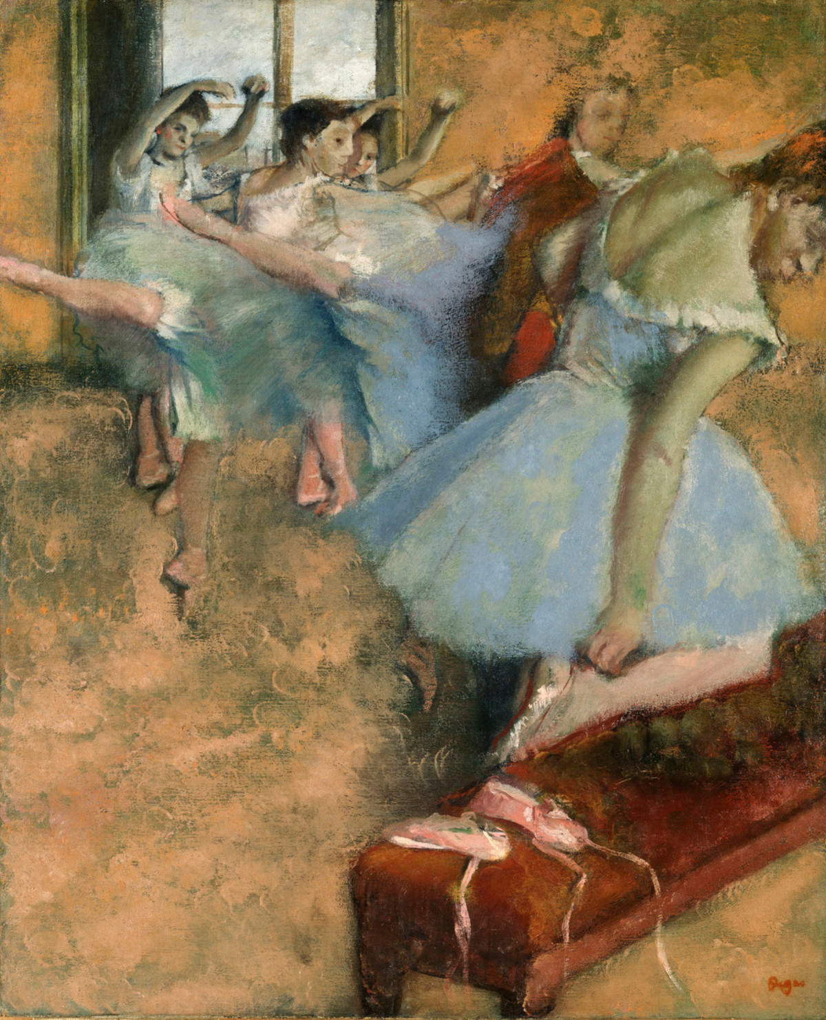 Edgar Degas, Classe de ballet (1880 circa; Collezione privata) Foto: Dominic Büttner