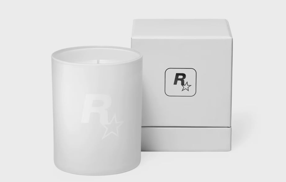 Per Natale date alla vostra casa l'odore di Vice City di GTA 6 con questa candela ufficiale di Rockstar Games