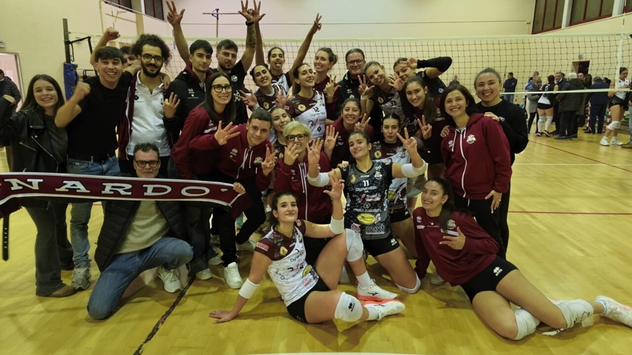 Dream volley Nardò: 3-1 a Bari e fuga natalizia in vetta alla B2 :: Segnalazione a Lecce
