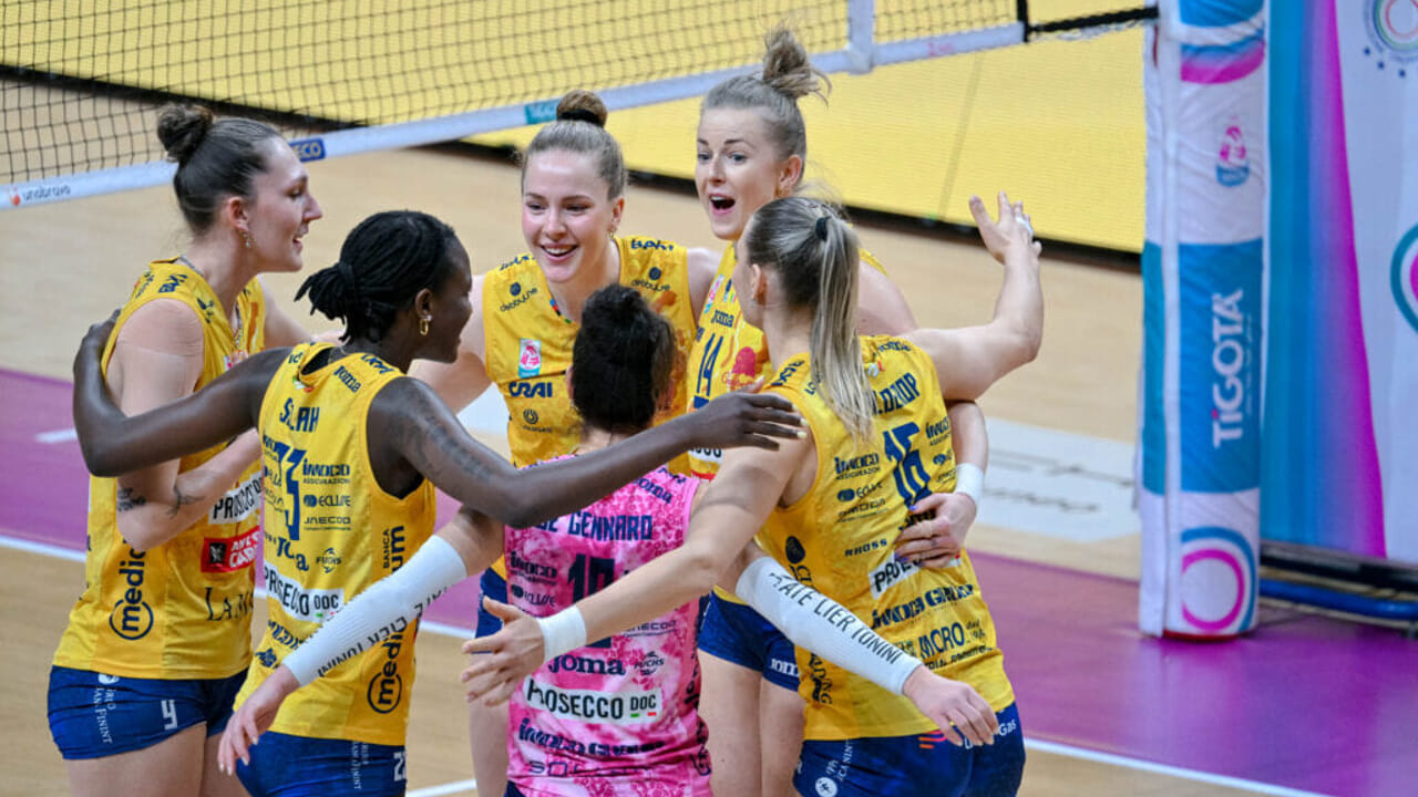 Mondiale alle spalle, Conegliano riparte di slancio in campionato: Cuneo ko (0-3)