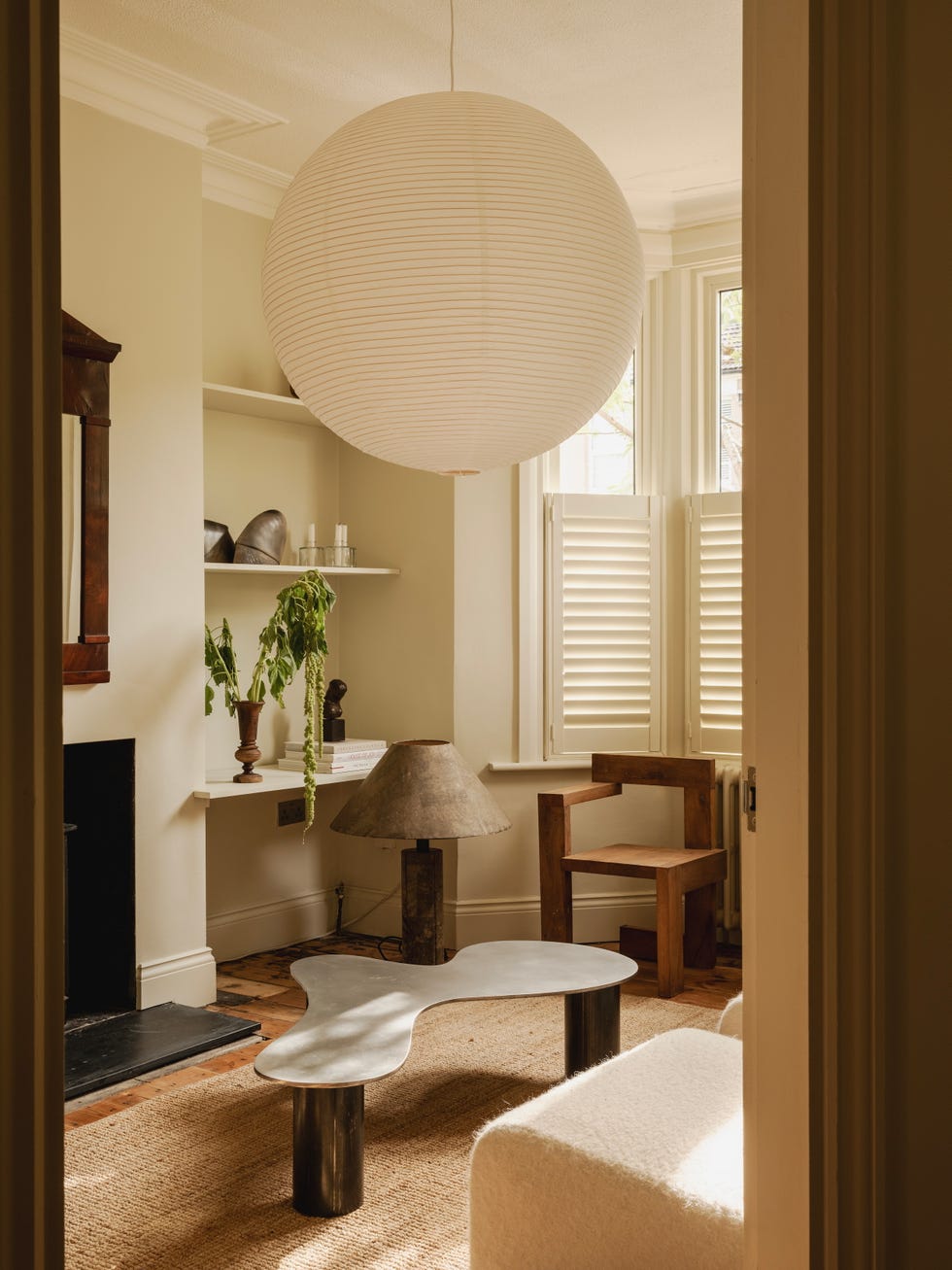 ladrillo madera un bajo en casa adosada