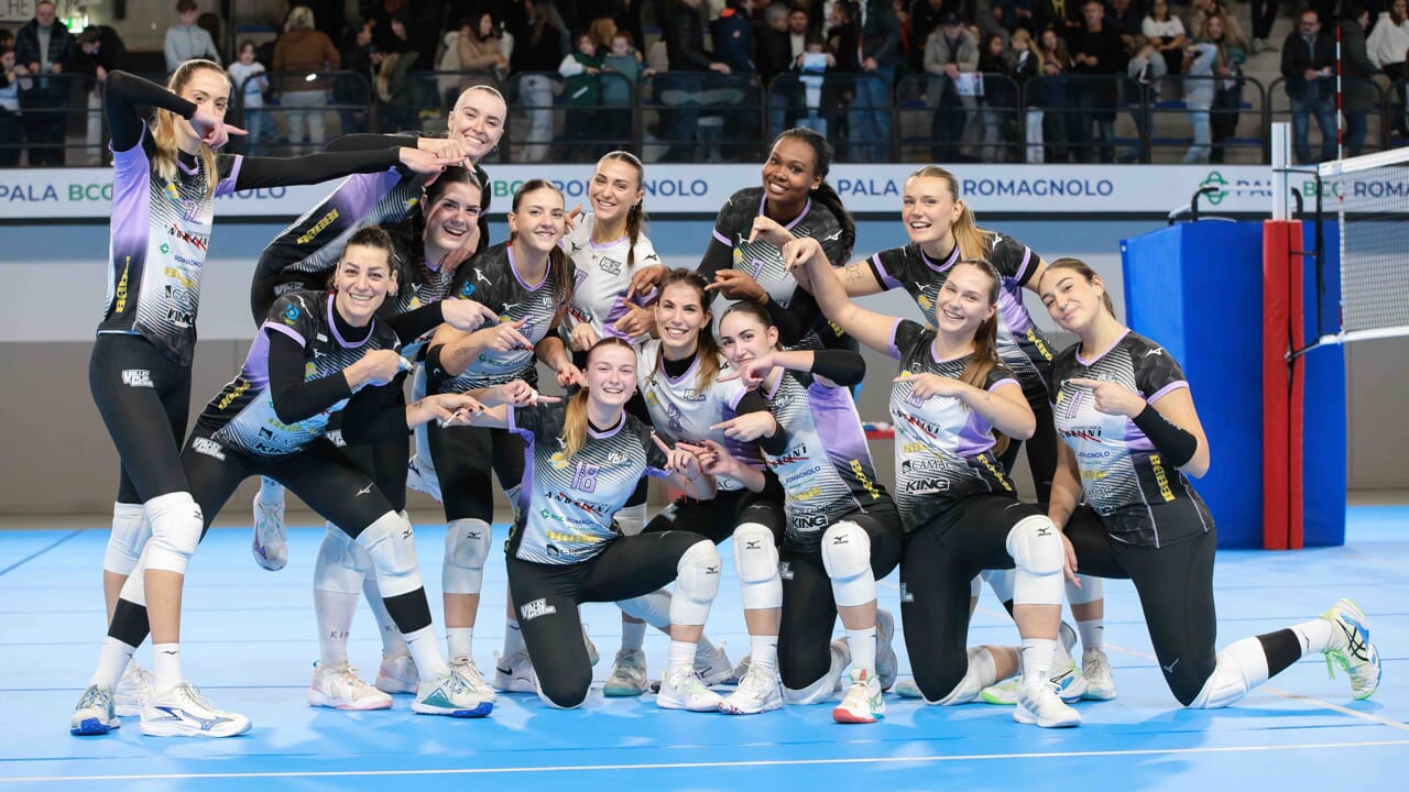 Arriva il primo acuto da tre punti per l'Elettromeccanica Angelini Cesena