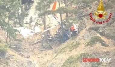 Lanzada salvi il pilota Maurizio Folini e gli occupanti dell'elicottero caduto questa mattina