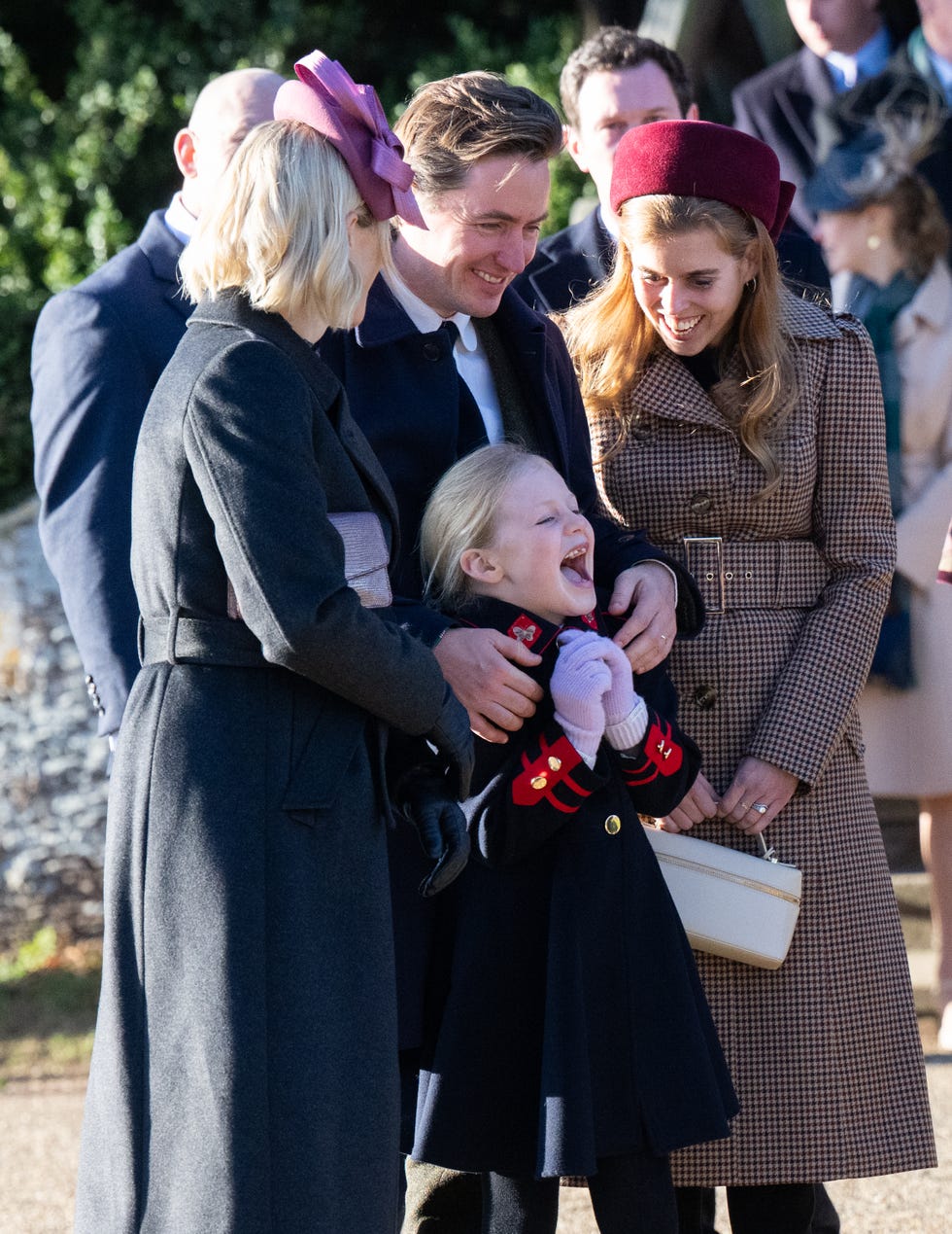 The British Royal Family Attend The Christmas Morning Service