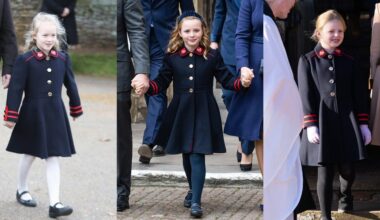 Lena Tindall e il cappotto di famiglia da vere principessr