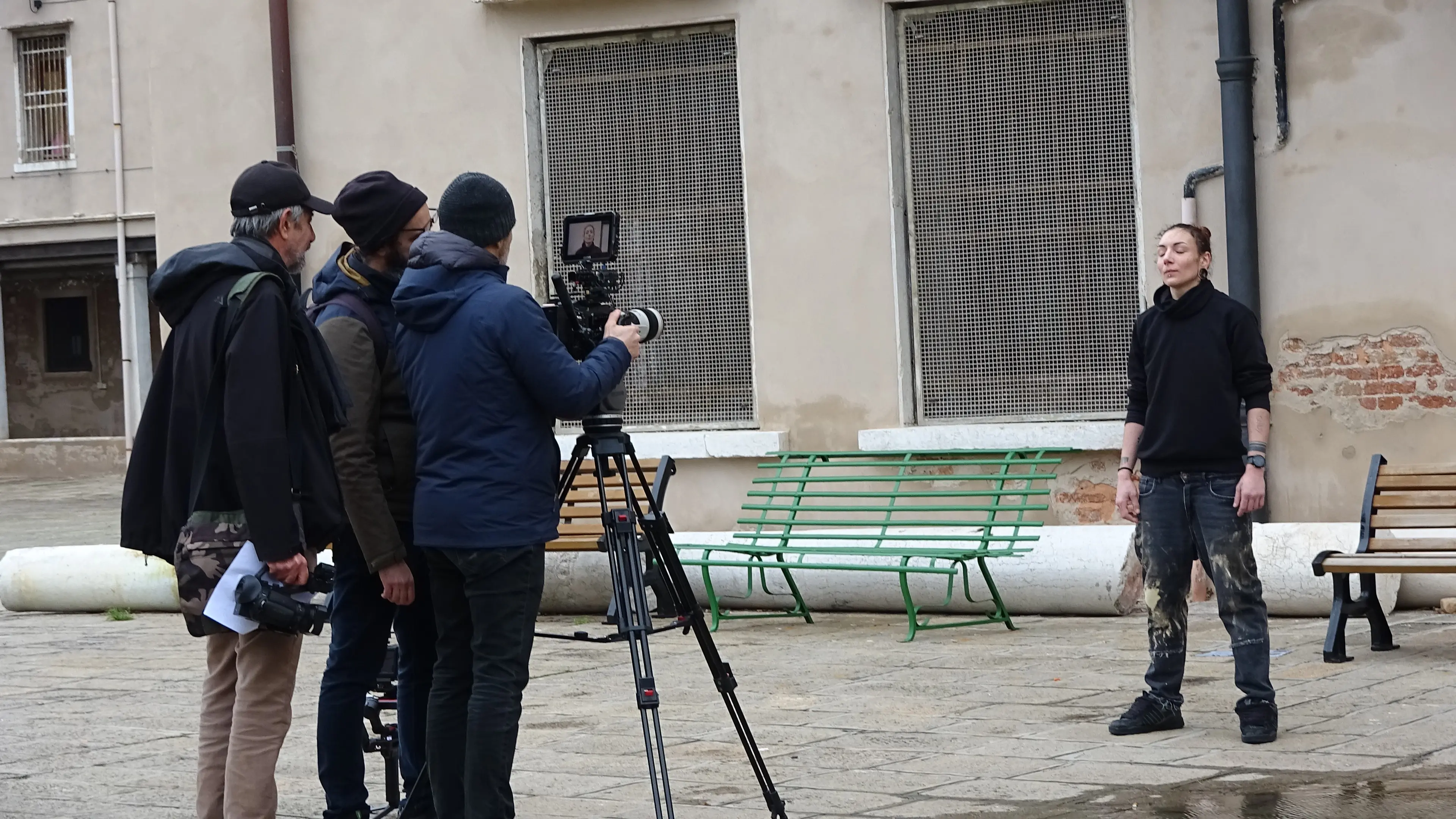 Le riprese del docufilm "Le farfalle"