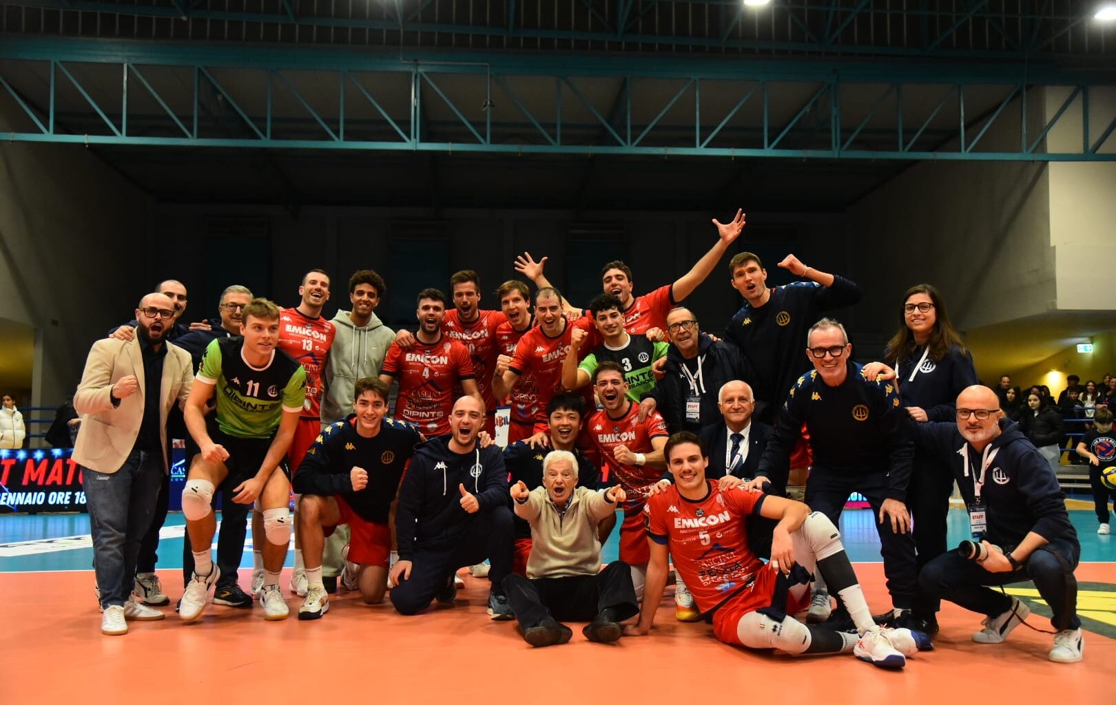 Taranto vittoria del cuore: battuta Aversa 3-1