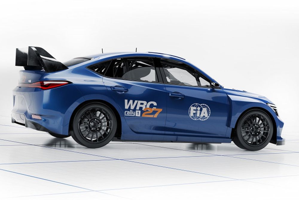 Auto FIA WRC 2027 a 4 porte