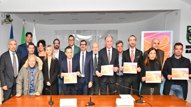 Fiamma Olimpica Conferenza stampa