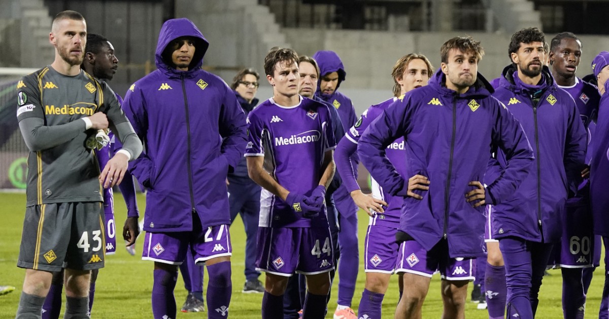La Fiorentina fa precipitare l'Italia nel ranking Uefa: la nuova classifica