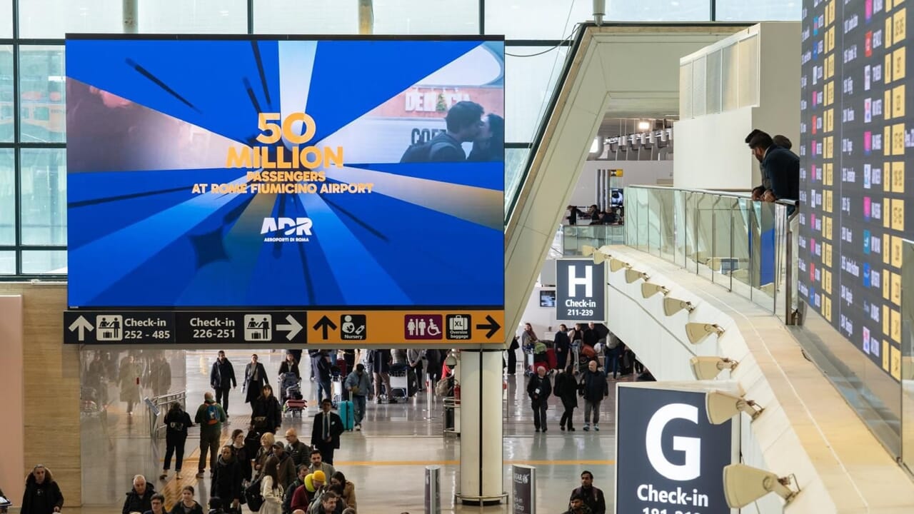 superati i 50 milioni di passeggeri all'anno