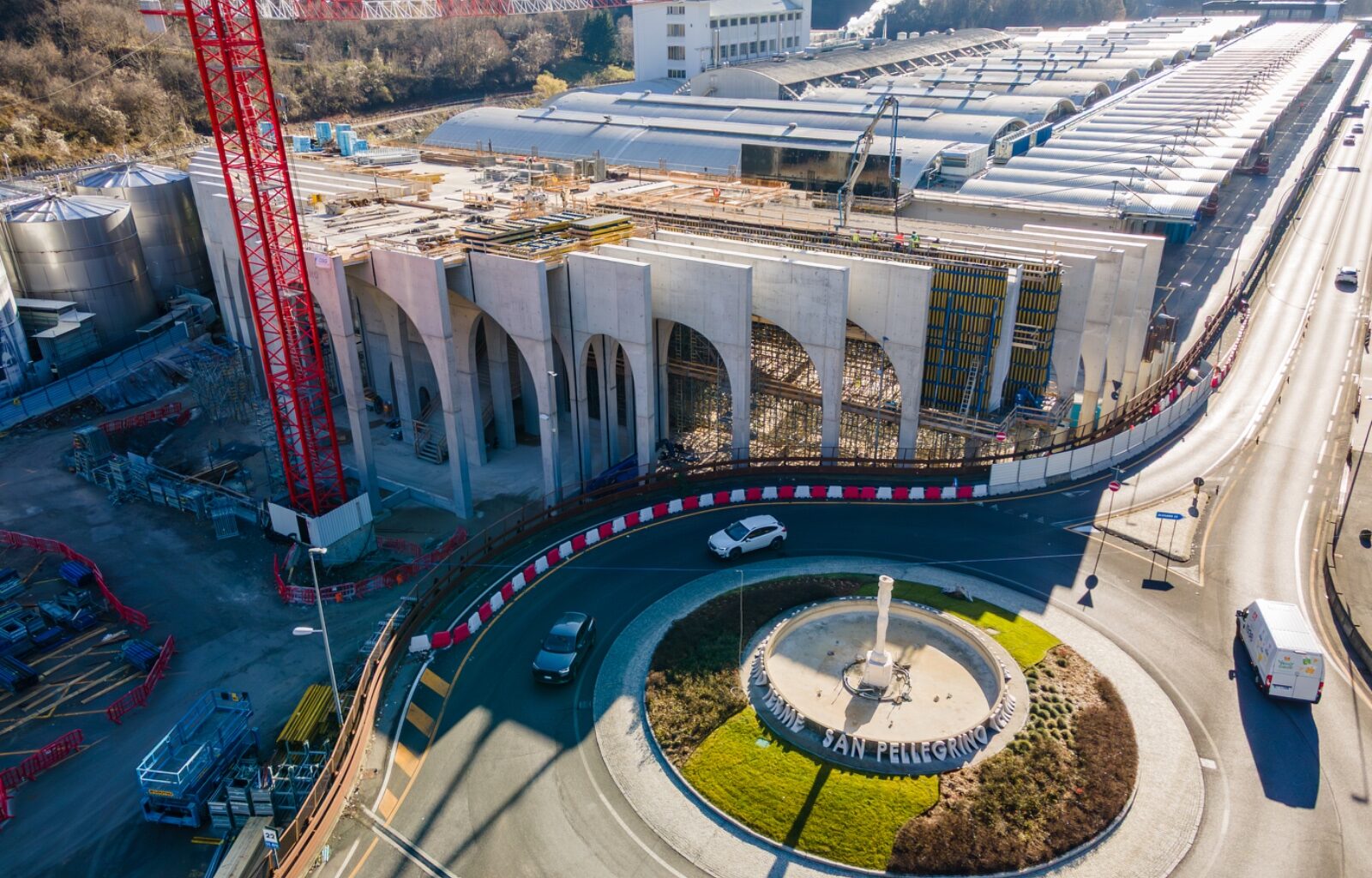 Sanpellegrino, prende forma la Flagship factory da 90 milioni di euro. Il VIDEO del cantiere