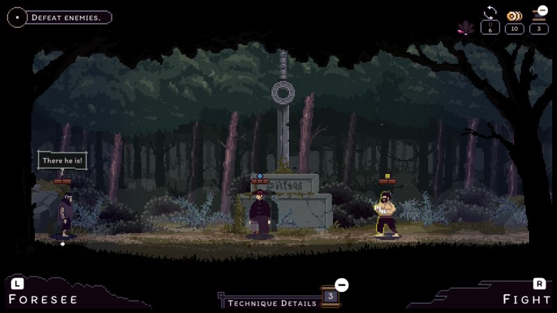 Potremo ripetere un combattimento quante volte vogliamo prima di affrontare quello reale