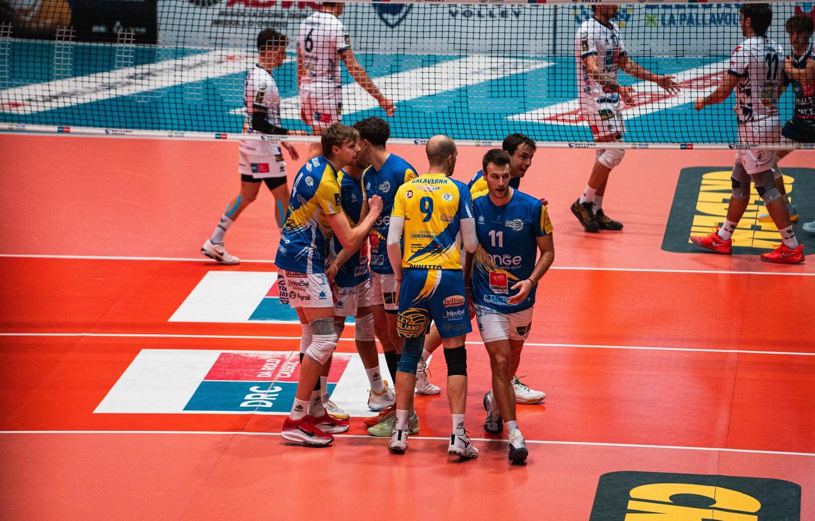 Belluno è più forte: Savigliano ko 3-0 alla Spes Arena