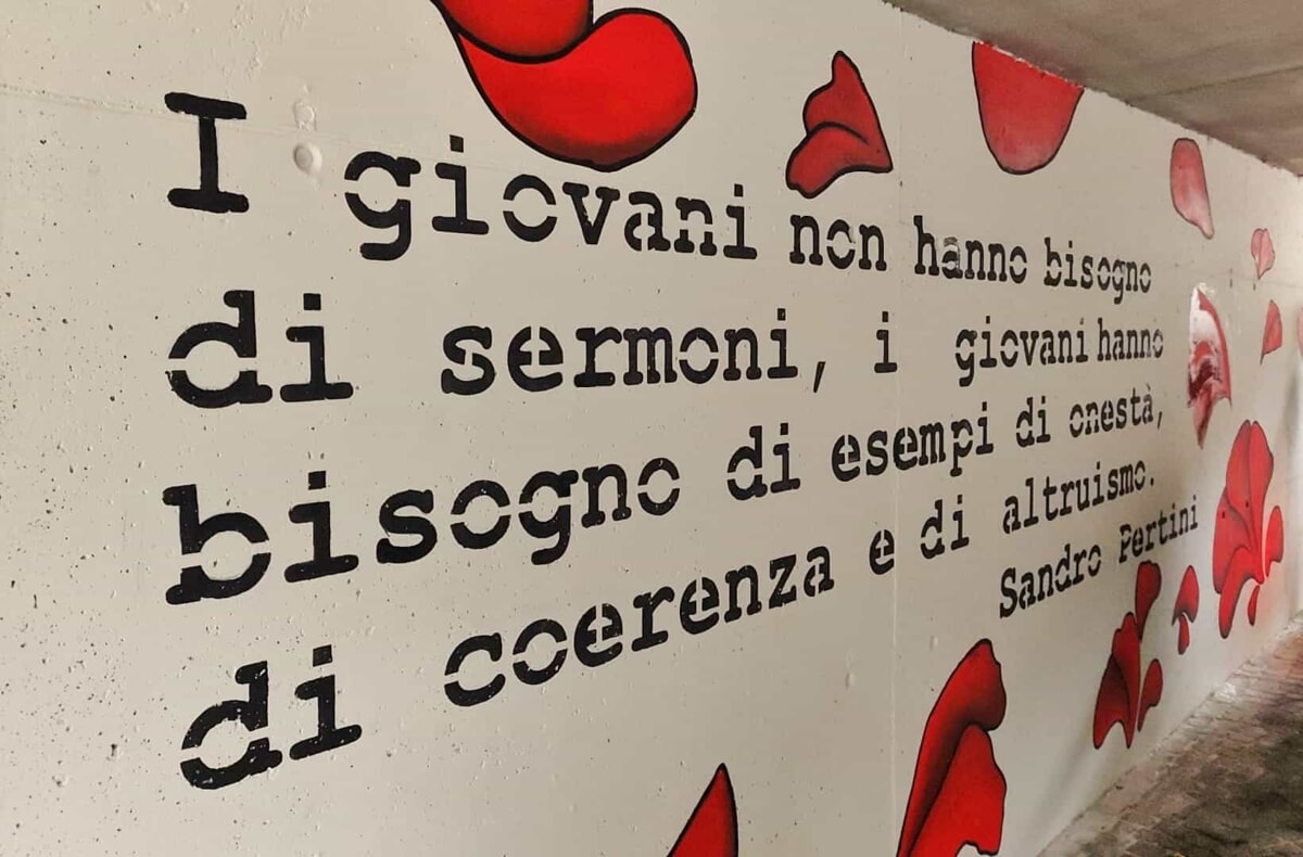 La citazione del "partigiano come presidente"