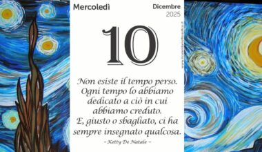 Mercoledì 10 dicembre | Oroscopo, almanacco, accadde oggi, proverbio e santo del giorno