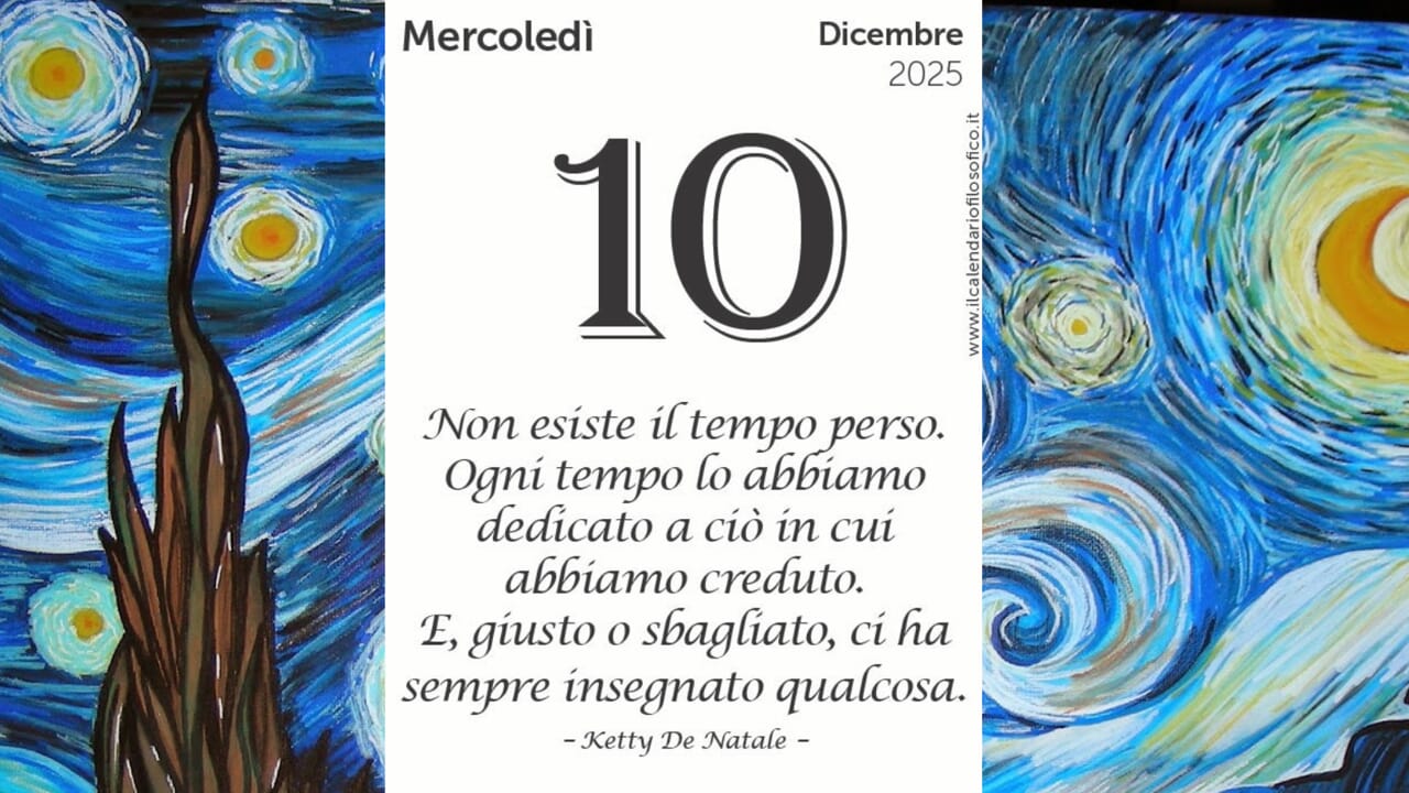 Mercoledì 10 dicembre | Oroscopo, almanacco, accadde oggi, proverbio e santo del giorno