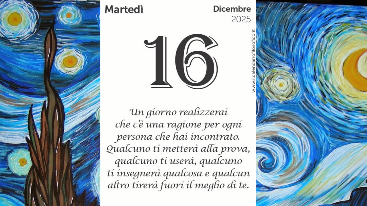 Martedì 16 dicembre | Oroscopo, almanacco, accadde oggi, proverbio e santo del giorno