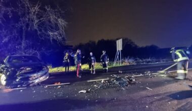 Frontale a Stezzano, cinque persone ferite: una è grave