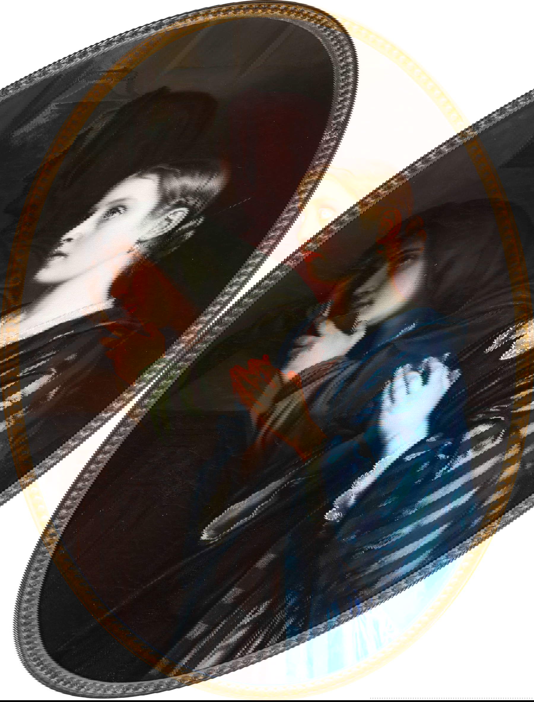 Gaetano Ferri, La preghiera a tre età della donna (1866; Genova, Camera di Commercio)