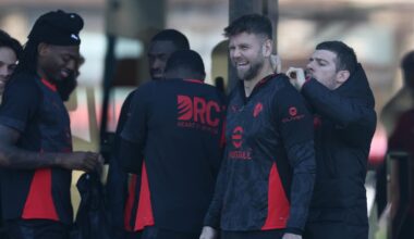 Fullkrug, le prime immagini in allenamento con il Milan. FOTO