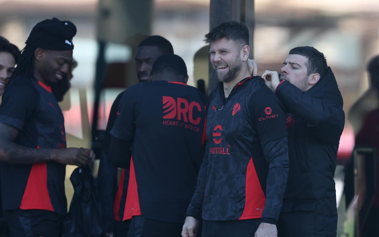 Fullkrug, le prime immagini in allenamento con il Milan. FOTO