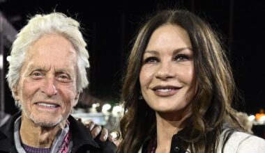 Catherine Zeta-Jones e Michael Douglas, la rara foto insieme al figlio Dylan