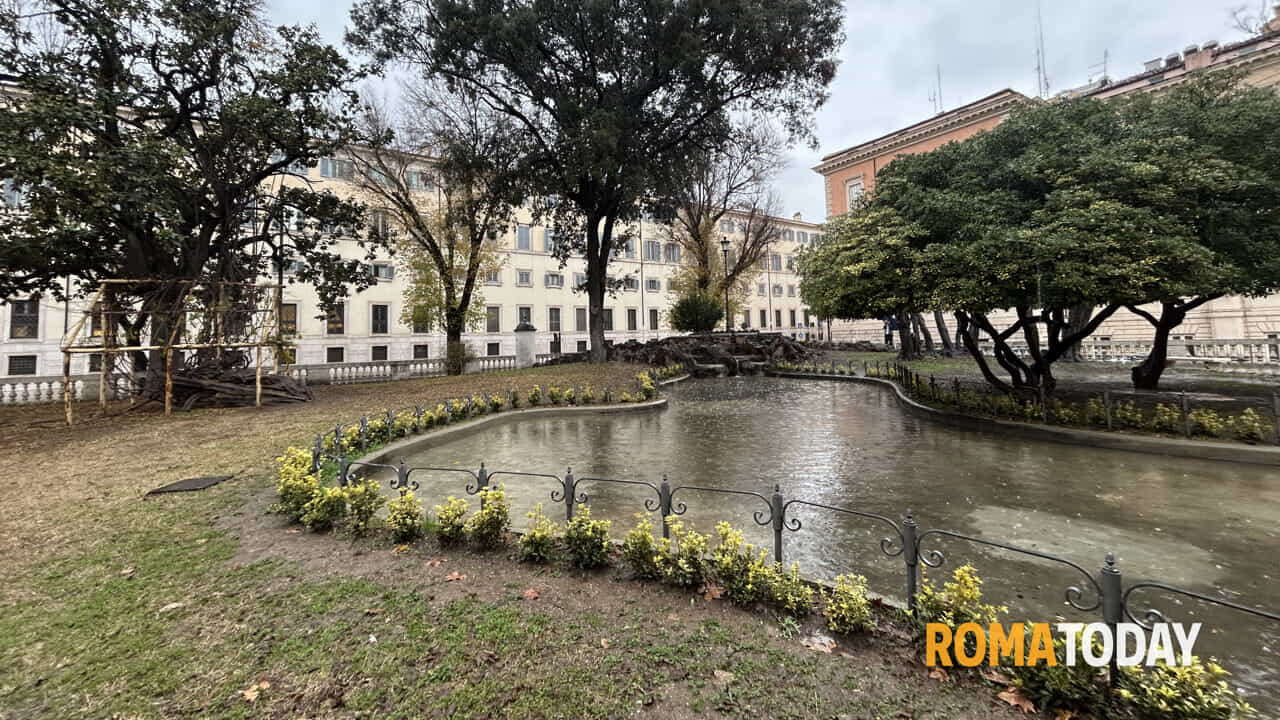 così rinascono i giardini di via del Quirinale
