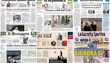 Le prime pagine dei quotidiani di oggi 28 dicembre: la rassegna stampa - Sky TG24