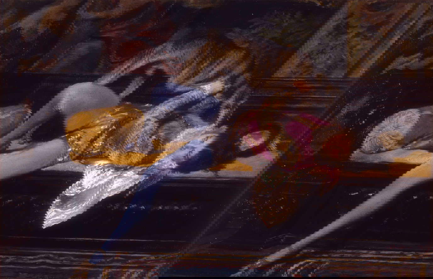 Giovanni Boldini, Il paggio. Giochi col levriero (1866; Genova, Musei di Nervi, GAM Galleria d’Arte Moderna)