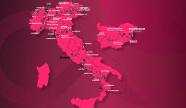Giro d’Italia, ecco il percorso: si parte dalla Bulgaria e si arriva a Roma