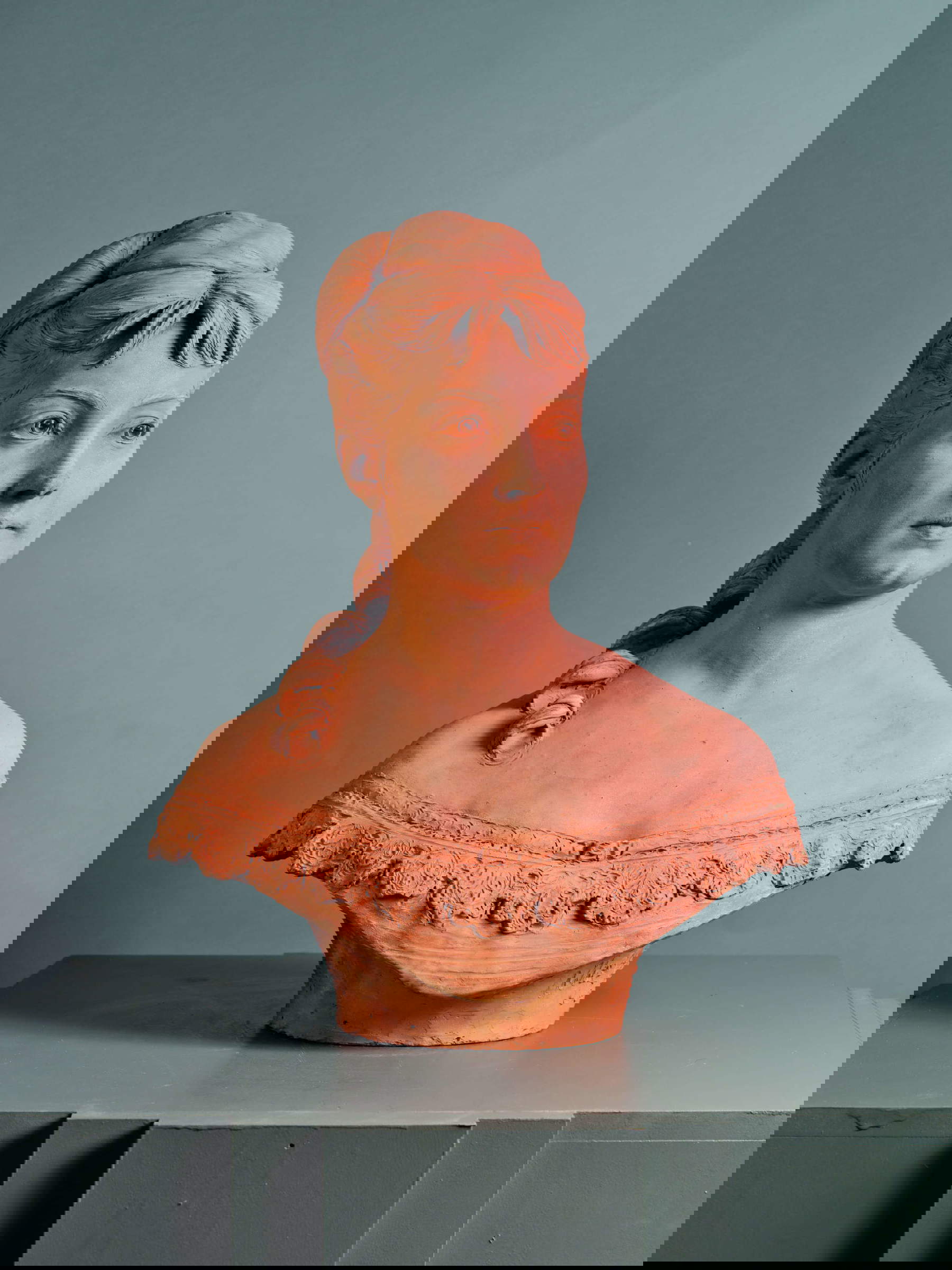 Giulio Monteverde, Ritratto di Olimpia De Filippi Sella (Genova, Musei di Nervi, GAM Galleria d’Arte Moderna)