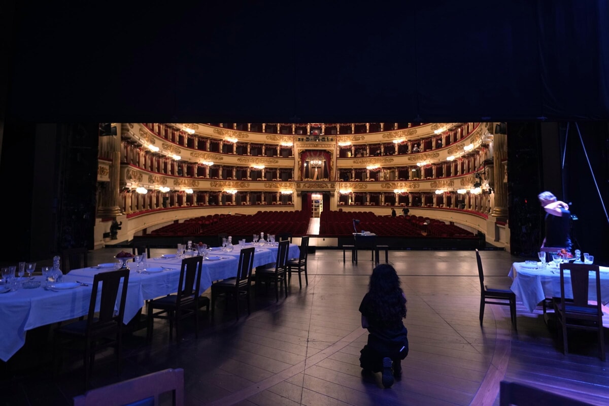 Gli ultimi preparativi per la Prima alla Scala (Foto LaPresse) Gli ultimi preparativi per la Prima alla Scala (Foto LaPresse)-2