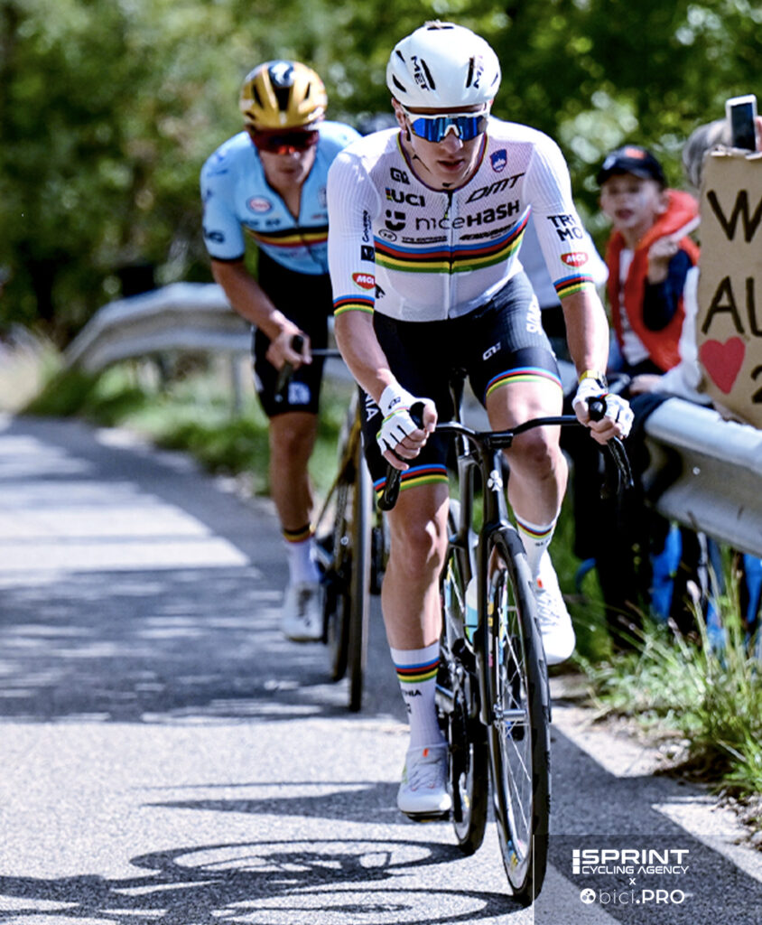 Tadej Pogacar e Remco Evenepoel, Europeo 2025