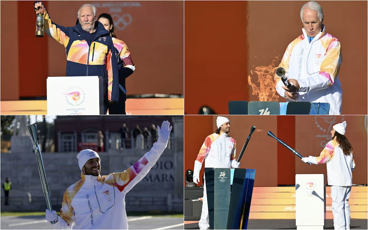 Olimpiadi 2026 Milano Cortina, viaggio della fiamma olimpica: prima tappa a Roma