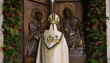 Giubileo, chiusa la Porta Santa della Basilica di S. Maria Maggiore. FOTO - Sky TG24