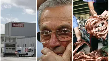 Ladri alla Scavolini, bottino: non cucine ma cavi di rame per migliaia di euro