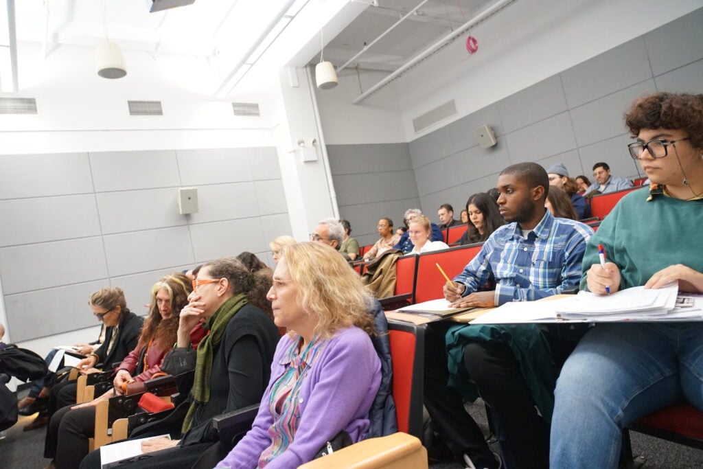 Il pubblico di LAAAAND alla SVA di New York, a cura di Francesco Urbano Ragazzi