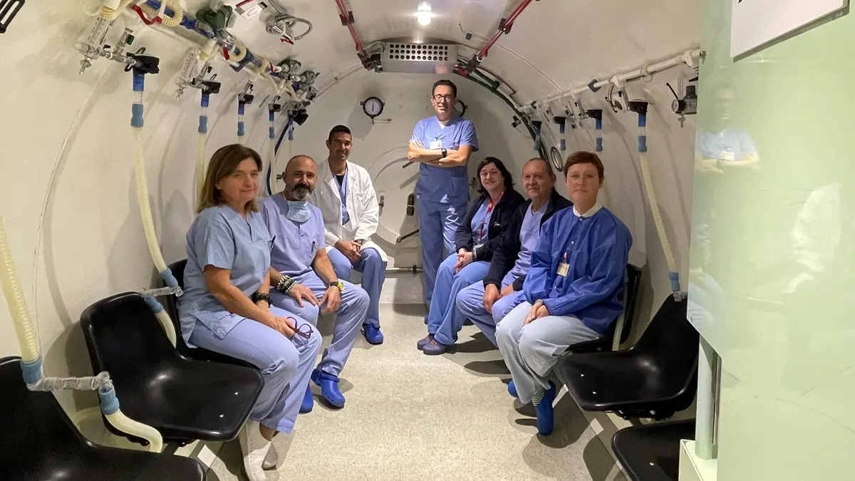 Cosa sono e come funzionano le due camere iperbariche di Brescia