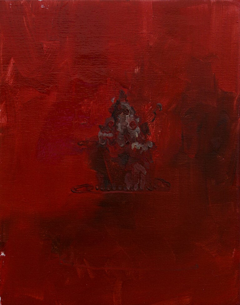 Rudy Cremonini, Incarnazione 3, 2025, 50 x 40 cm, olio su lino