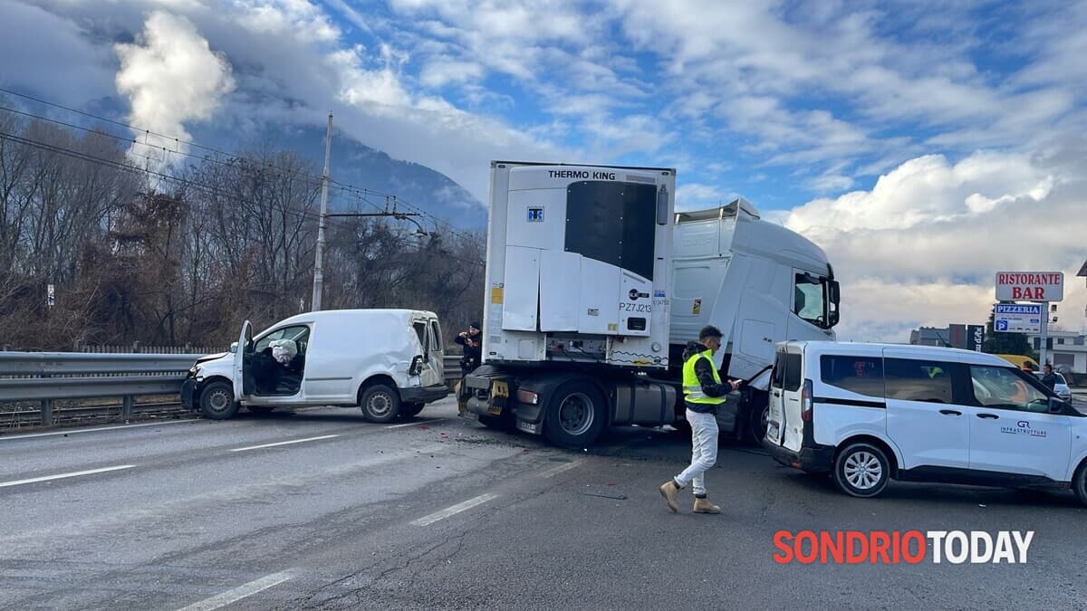 Incidente SS38 Berbenno - 18 dicembre 20252