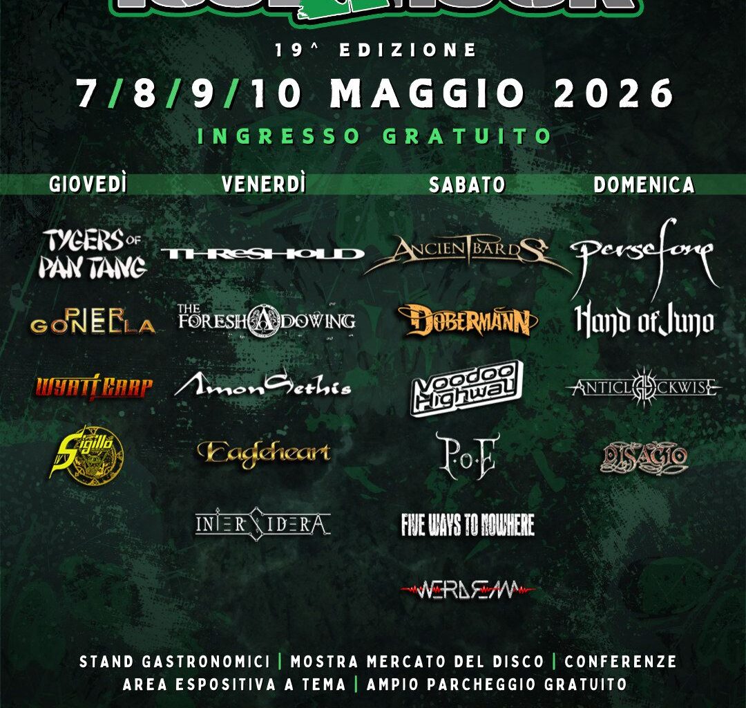 ISOLA ROCK 2026: il bill completo