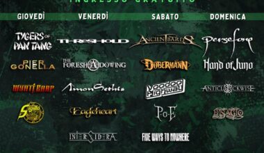ISOLA ROCK 2026: il bill completo