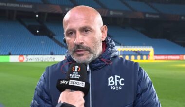 Celta Vigo Bologna, Italiano: 'Sfida importante, vogliamo uscire a testa alta'. VIDEO