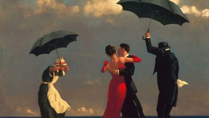 Jack Vettriano, malinconico e sensuale