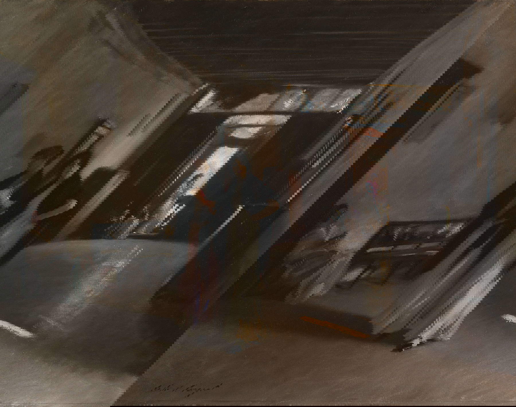 John Singer Sargent, Interno veneziano (1880-1882 circa; olio su tela, 68,2 x 86,8 cm; Pittsburg, Carnegie Institute of Art)