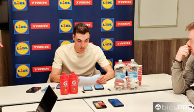 Ayuso, niente domande sulla UAE. Si comincia con la Lidl