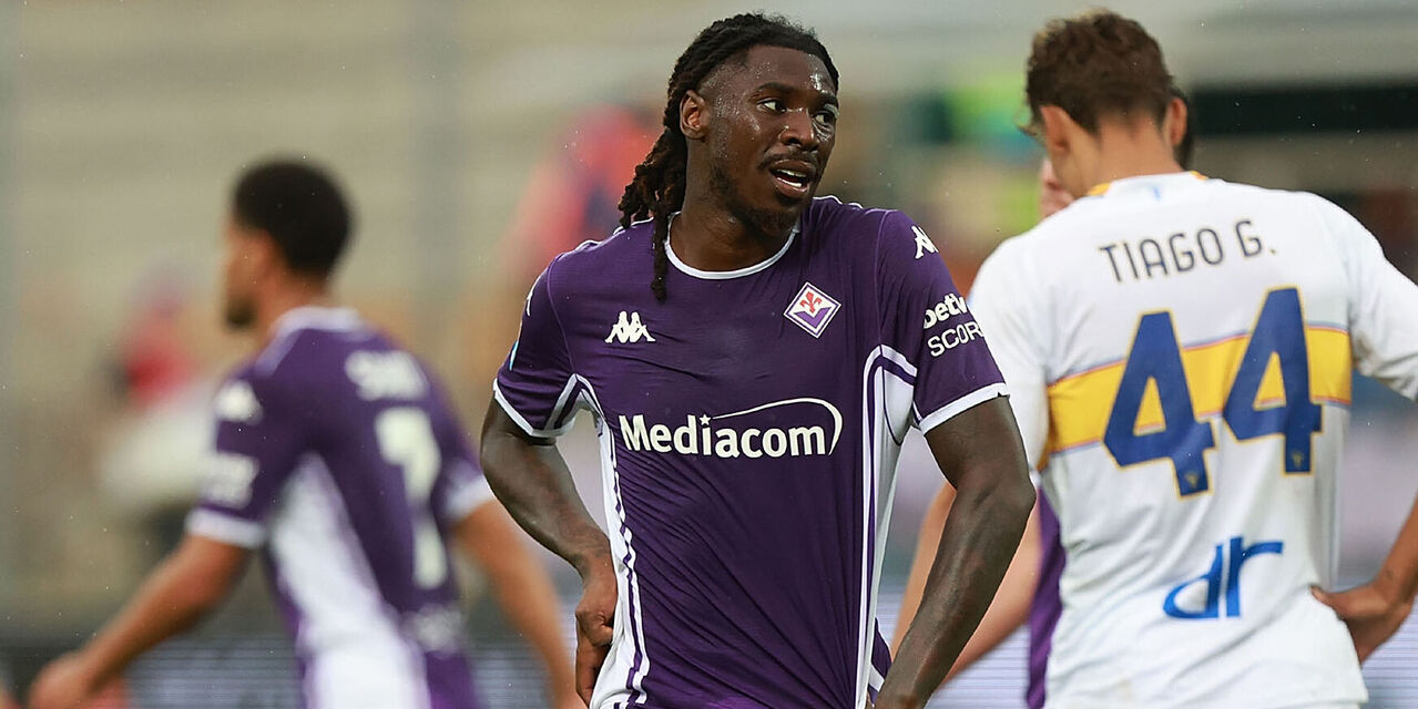 Fiorentina, Kean salta l'allenamento per motivi familiari